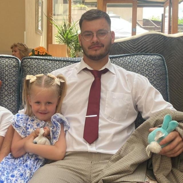 James Benton — Director of JB Building Projects Ltd, with his daughter